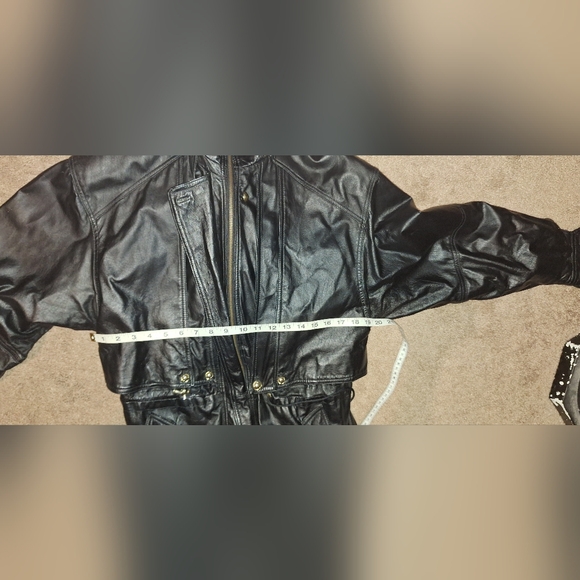 Elegant Vintage Black Hooded Trench Coat/ Mediium / - Picture 9 of 16